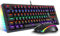 Redragon S113 Gaming Keyboard and Mouse Combo Wired Mechanical LED Rainbow Keyboard Backlit with Brown Switches and RGB Mouse 4200 DPI for Windows PC