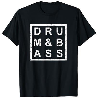 Stilvolle Drum & Bass T-Shirt T-Shirt