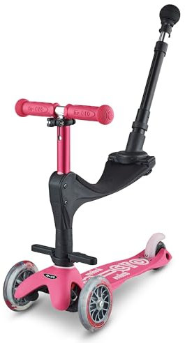 Micro Mini 3 en 1 Deluxe Plus Rose !! Nouveau !!