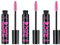 Essence I LOVE EXTREME Crazy Volume Mascara – 01 Black, Effetto Volume Estremo, Allungante e Curvante – Formula Vegan, Senza Microplastiche – Confezione da 3 (3x12ml)