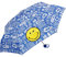 Smiley World Taschenschirm Mini Manual Stay Cool - Blau