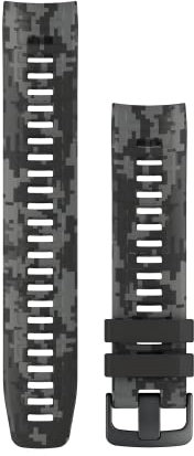 Garmin Wechselarmband 22mm Instinct, passend für Instinct 2 Modelle und Instinct Crossover, Graphit-Camouflage
