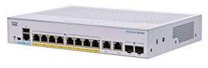 Cisco Business CBS250-8FP-E-2G Smart Switch | 8 porte GE | Full PoE | Ext PS | 2x1G Combo | Limited Lifetime Protection (CBS250-8FP-E-2G)