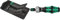 Wera 05059297001 62 Bitholding Screwdriver Set with Bits in Pouch, 33 Pieces & 05051461001 1/4 x 142 816 RA Ratchet Screwdriver - Silver