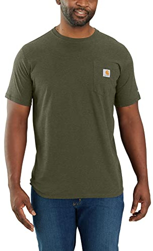 Carhartt Force Relaxed Fit Midweight Short-Sleeve Pocket T-Shirt