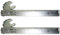 Franza - Kit 2 cerniere sostitutivo per Electrolux Rex Aeg Zanussi 210 x 21 mm. porta forno con doppio vetro 3577218054 - KCF4494 - Prodotto originale