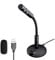 Microfono USB per computer, Plug and Play, per PC e computer portatile, con pulsante Mute e indicatore LED, per streaming, podcasting, registrazione, giochi, Skype, YouTube, per Mac o Windows, colore