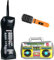 VIKSAUN 3 piezas Suministros de Decoración de Fiesta de Años 80 y 90, Radio Inflable, Teléfono Inflable, Micrófono inflable, para Fiestas de Rock Carnavales de Música, Accesorios de Fiesta