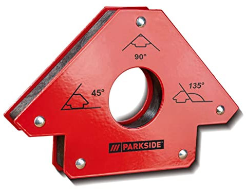 Park side Schweißer Winkelmagnet 45°, 90 °, 135° Winkel Magnet Magnetstärke 8 kg