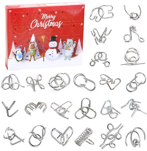 Adventskalender 2023 Kinder, 24 Stück Adventskalender 2023, Knobelspiele Adventskalender Puzzle Weihnachtskalender Geschenke Spielzeug, Weihnachts Adventskalender Spielzeug Adventskalender Erwachsene