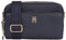 Tommy Hilfiger Damen Umhängetasche Iconic Camera Bag Solid Mittelgroß, Blau (Space Blue), Onesize