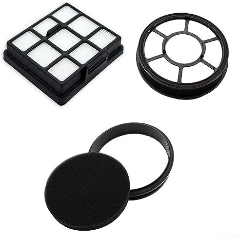 pour Lot de 2 filtres lavables et réutilisables avec 2 filtres à poussière et 1 filtre d'échappement pour VCM43B16H, B07C41FMF1