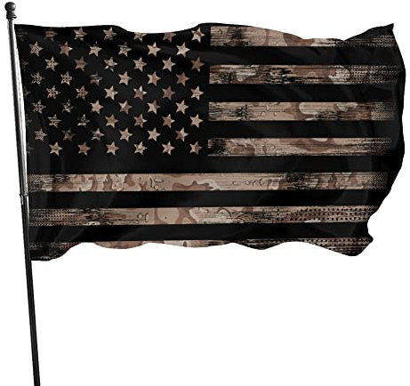 Bandiera decorativa da giardino, bandiera americana vintage, stampa con bandiera americana americana, per tutte le stagioni, per le vacanze, benvenuto, giardino, decorazione da appendere al prato, 90