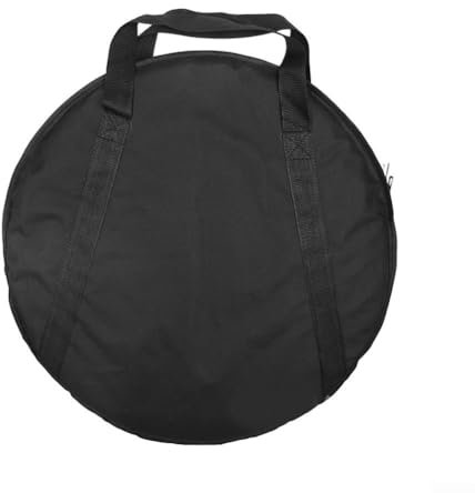 SPORTARC Custodia per piatti, portatile, rotonda, imbottita, con panno Oxford 600D (piccola)