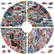BULKEE Racing Cars Aufkleber, 200 Stück Wasserdichte Vinyl Aufkleber für Laptop Autos Motorrad Skateboard Geeignet für Erwachsene Kinder für Mädchen Jungen