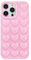 DMaos Compatible with iPhone 16 Pro Case for Women, 3D Pop Bubble Heart Kawaii Gel Cover, Cute Girly for iPhone16 Pro 6.3 inch - Pink