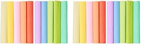 Krepppapier 25x200 cm Pastellfarbenmix 20er Pack, Pastell-Mix