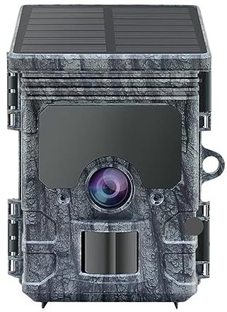 RKYRRKI Wildlife Camera Hunting Camera WiFi Solar Panel Powered Trail Camera Trap Night Vision Waterproof Game Wildlife Cameras