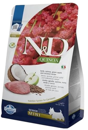 Farmina N&D Quinoa Senior Hund Adult Mini 1,5 kg