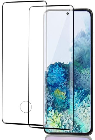 ICESPRING für Panzerglas für Samsung Galaxy S20 Plus 5G Schutzfolie, 2 Stück Fingerabdruck-ID Panzerfolie für Samsung S20+ 5G Folie, 9H Härte Schutzglas für Galaxy S20 Plus 5G Panzer Schutz Glas
