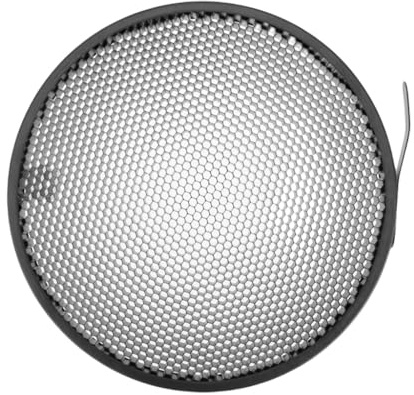Standard-Reflektor-Fotografie-Diffusor, 10/20/30/40/50/60 Grad Waben-Lampenschirmgitter für Mount Studio