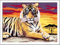 Ravensburger - 285532 - Numéro D'art Set Tigre Majestueux- Version allemande