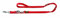 HUNTER Verstellbare Hundeführleine, Farbe: rot, 3-fach verstellbar, robustes Nylon, pflegeleicht, Größe: 15/200