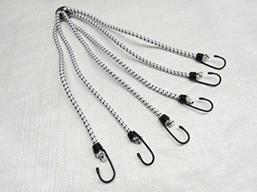 Bungee Cord 6 Leg Octopus 8MM X 800MM (Shock Strap Hooks Tie Down Tarp Tent Canopy)