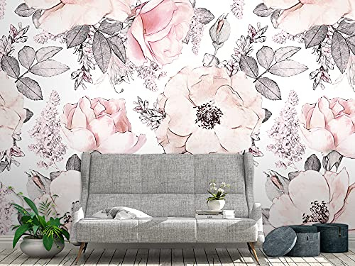 Oedim - Carta da Parati per Fiori | 500 x 300 cm | Soggiorno