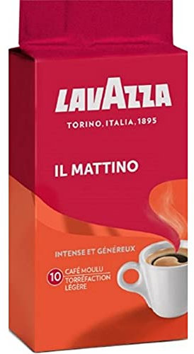 Lavazza Il Mattino Café Moulu 4X250G - Livraison Gratuite Pour Les Commandes En France - Prix Par Unité
