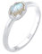 Elli Ring Damen Vintage Look Basic mit Labradorit Edelstein in 925 Sterling Silber