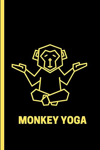 Monkey Yoga: Perfect notebook for yoga trainees and home practice students.