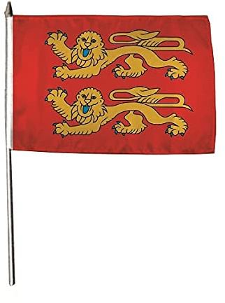 U24 Lot de 3 drapeaux Normandie 30 x 45 cm