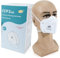 50 Masque FFP3 Certifiés CE, Masque 5 Couches Sans Valve, Masques de Protection Adulte contre les Poussières et les Particules, Masques de Protection Respiratoire Filtrant BFE≥99, 50 Pièces