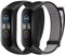 Huamanlou Nylon Armband Kompatibel mit Xiaomi Mi Band 6/Mi Band 5/Mi Band 4/Mi Band 3/Amazfit Band 5 Armband, Weiches Sport Uhrenarmband Verstellbarer Ersatzarmband für Herren Damen