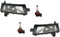Johns, Nebel Scheinwerfer passend für VW Touran (5T) 05/15 - Set links & rechts mit H11