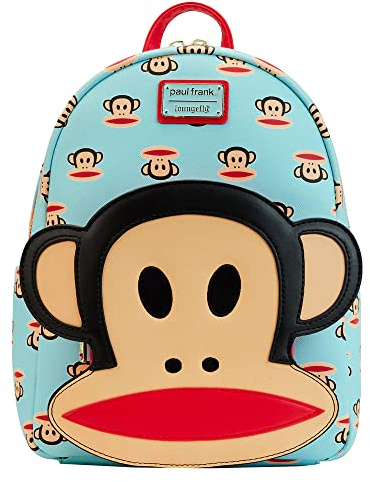 Loungefly Paul Frank Mini Backpack Julius Pocket Official Blue Mini Backpack