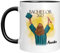 TassenTicker - Personalisierte Tasse - Bachelor - Abschluss - Geschenk - Prüfung - Bestanden - Kaffeetasse - Bachelorandin - Stundentin (Schwarz), (TT609)
