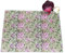 William Morris Honeysuckle Chopping Board 40x30cm Tempered Glass Pink Flower Art Summer Worktop Saver