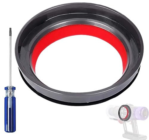 DianSung Cubo de Polvo Cubo Anillo de sellado fijo Superior accesorios para Dyson V12 Detect Slim/V10 Slim /SV18 /SV20 /SV30 /V12 Digital Slim aspiradora Pieza de repuesto