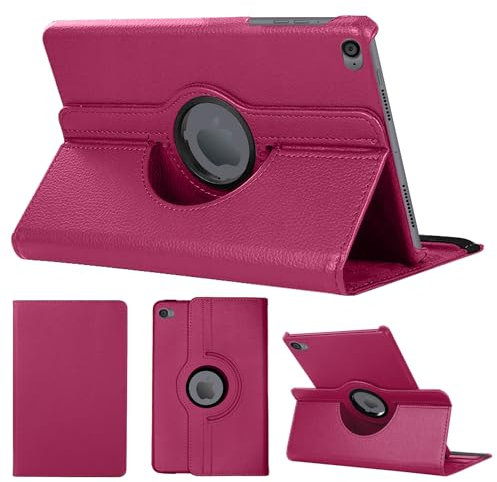 SWEIMEN Étui Rotatif pour iPad Air Tablette Housse de Protection avec Réveil Automatique Rotation Coque pour iPad Air, iPad Air 2, iPad (2017), iPad (2018)