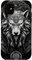 Hülle für iPhone 11 Wikinger Wolf Vintage Goth Mittelalter Gothic Rune Kunst