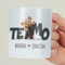 Transparent Gift Taza Personalizada Osito con Nombre Novio y Novia.Tazas Personalizadas para Parejas. Regalos Originales para Hombre y Mujer. Regalos Personalizados con Foto San Valentín, Aniversario