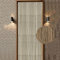 Trente Cortina para puerta con cordones, mosquitera para ventana, varios tamaños, cuerdas para puerta de balcón, mosquitera, protección contra insectos, perlas, cortina natural 90 x 210 cm