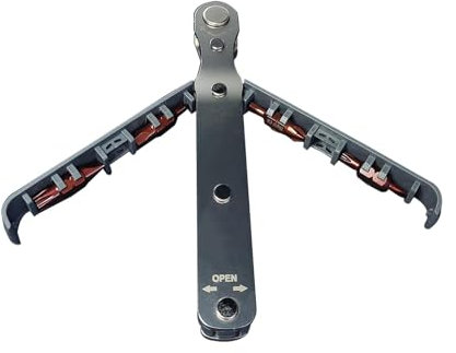 Cricchetto per cacciavite da 90 gradi, chiave a cricchetto a coppia elevata per cacciavite tascabile a basso profilo - Cacciavite a cricchetto multifunzionale per calze, regali da uomo per il mari