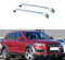 CCLXWY Aluminium Dachträger Relingträger,Dachgepäckträger Alu Relingträger 2 Stück für Q7 5 Door 4L SUV 2006-2015,C