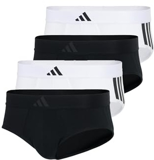 Adidas Basic Brief Men Herren Unterhose Slip Unterwäsche 4er Pack