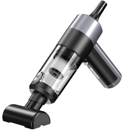Aspirapolvere Portatile Senza Fili,Aspirabriciole Potente17000 Pa Aspirabriciole Macchina,4 in 1 Aspirapolvere Auto Senza Fili,USB-C Ricaricabile Aspirapolvere Piccolo per Ufficio,Pulizia,Casa,auto