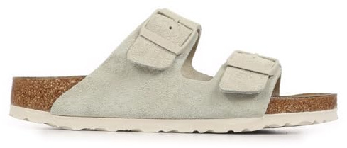 Birkenstock Arizona Bs, Damen-Sandalen, Oyster, 42 EU Étroit