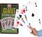 MY A4 Giant Jumbo Plastic Coated Playing Cards Deck 28 cm Outdoor Garden Family Party BBQ Game by